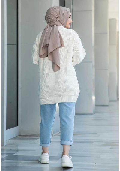 Flex Fashıon Kadın Kışlık Oversize 80 Cm Saç Örgü Kırık Beyaz Triko Hırka Kreem - 656385124 Kreem - 656385124 Kreem Flex Fashıon Kadın Kışlık Oversize 80 Cm Saç Örgü Kırık Beyaz Triko Hırka Kreem - 656385124 Kreem - 656385124 Kreem
