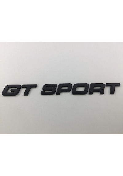 Gt Sport Piano Black Bagaj Yazısı 3m 3d Abs Kia Bongo