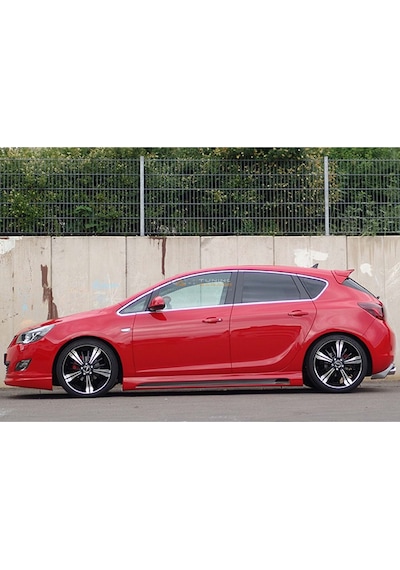Opel Astra J Marşpiyel Yan Ek Rieger Plastik Boyasız 2009-2020