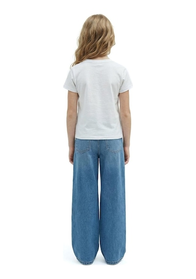 Defacto 90s Wıde Leg Geniş Paça Jean Pantolon Kız Çocuk G4648a826smnm39 Mavi-nm39