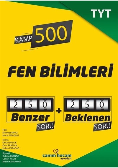 TYT Fen Bilimleri Kamp 500 / Kolektif