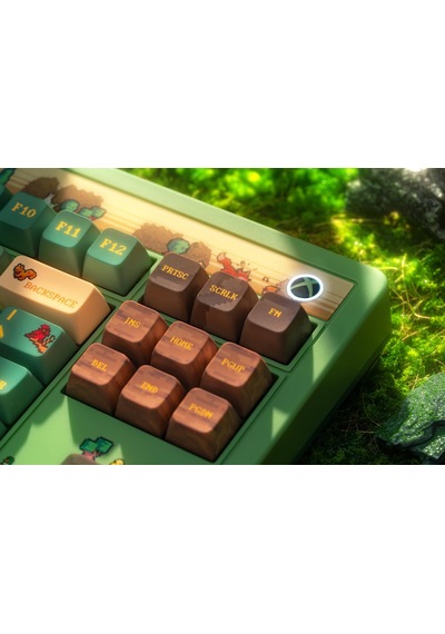 8bitdo Retro 87 Forest Wonder Mekanik Klavye Bluetooth/2.4g/usb-c Kablosuz Oyuncu Klavyesi Lisanslı Windows Ve Android