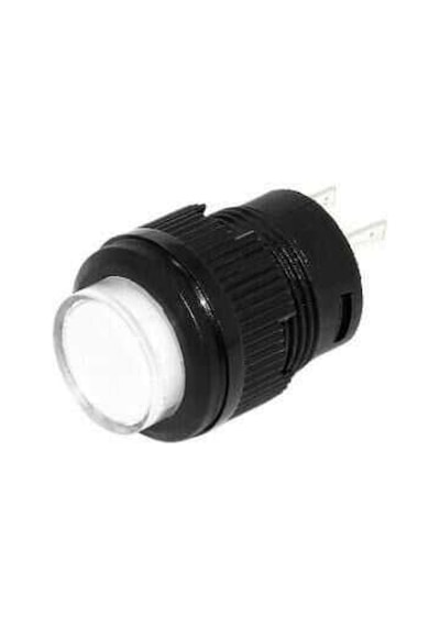 Çin Rl16-503by-by ,kontak-1a Beyaz Yaylı M16 Buton