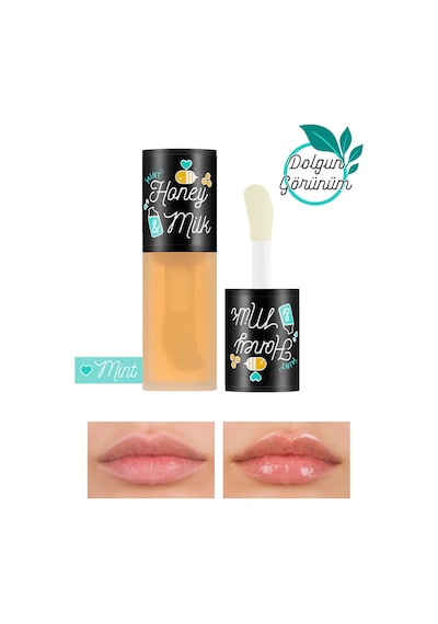 Bal Ve Süt Özlü Besleyici Nane Aromalı Dudak Bakım Yağı A'pıeu Honey&milk Lip Oil Light Mint