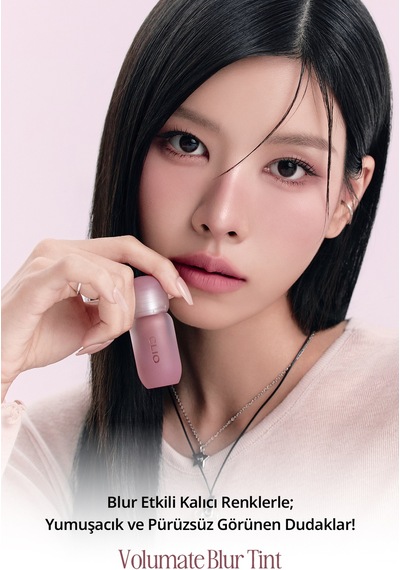 Blur Efektiyle Dolgun Görünüm Sunan Kadife Bitişli Tint Clıo Volumate Blur Tint 110 Mellow Mauvepink 110 Mellow Mauve Pink