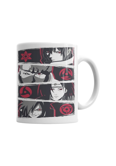 Naruto Sharigans Kupa Bardak Porselen Karışık