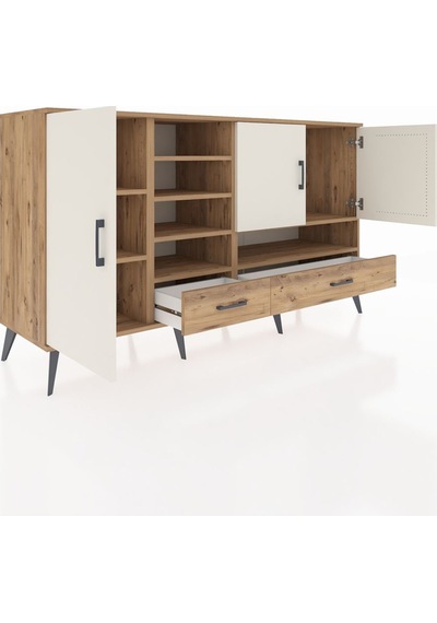 Hyperion Konsol 8 Raflı 2 Çekmeceli 3 Kapaklı 176x44x99 Çam-aytaş Çam-aytaşı/çam Hyperion Konsol 8 Raflı 2 Çekmeceli 3 Kapaklı 176x44x99 Çam-aytaş Çam-aytaşı/çam