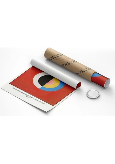 Çerçevesiz Poster Hilma Af Klint Kuğu 2