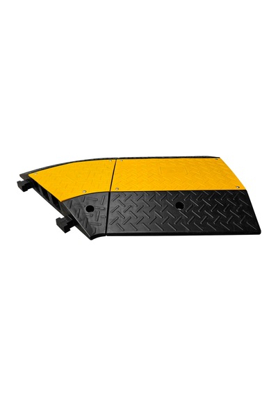 10'lu Kablo Kanallı Hız Kesici 3 Kanallı, Yol Kasisi 60 X 50 X 7,5 Cm-3969