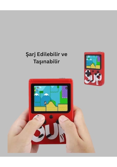 Çocuklar İçin 400 Retro Oyunlu Konsol Diğer