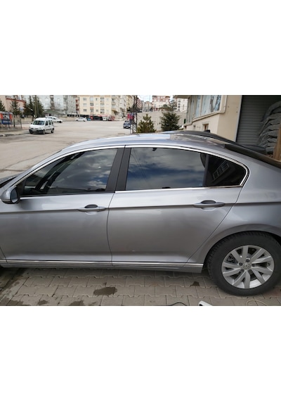 Vw Passat B8 Krom Cam Çerçeve Seti .8 Parça. 2015-2019