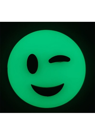 Emoji , Fosforlu Emojiler ( Karanlıkta Parlar ) Duvar Süsü 6,5 Cm (396171113)