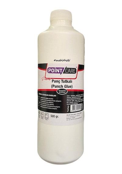 Point Panç Tutkal, Şeffaf Punch Tutkalı, Yapıştırıcı 500 Gr