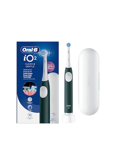 Oral-b Io2 Orman Yeşili Şarjlı/elektrikli Diş Fırçası, 1 Fırça Ba