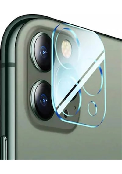 İphone 12 6.1 Full Tempered Kamera Koruyucu Kırılmaz Cam- 5775