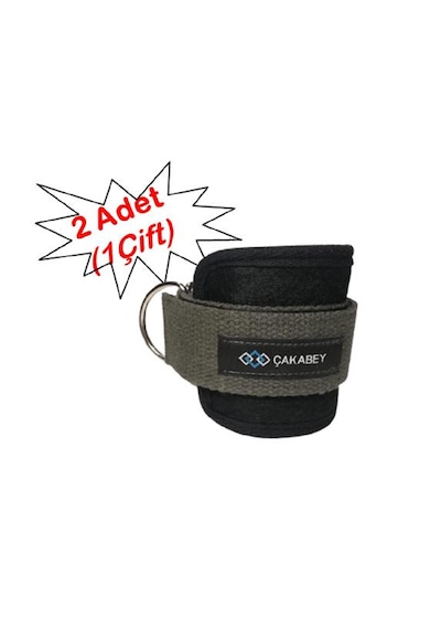 D Ring Fitness Ayak Bileği Ağırlık Çalışma Kemeri Ankle Straps Fitness 1 Çift Sağ/sol Takım Haki