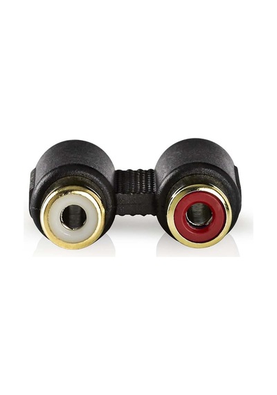 2x Rca Dişi - 2x Rca Altın Kaplama Dişi Konektör