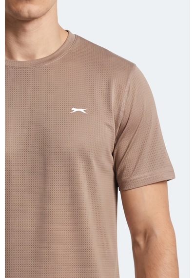 Slazenger Hardflex Erkek Vizon Tişört