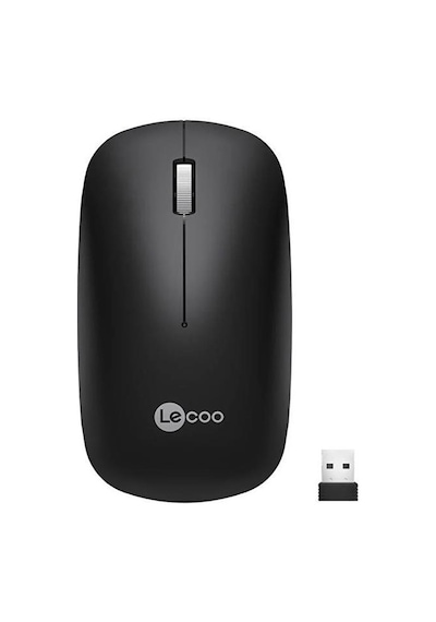 Lecoo, Ws214 2.4ghz Kablosuz 1200dpı Siyah Optik Mouse
