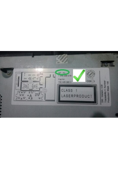 Linea Punto Blaupunkt Teypler için Aux Usb Bluetooth Mp3