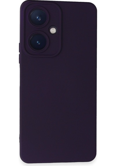 Vivo Y27 Uyumlu Kılıf Nano İçi Kadife Silikon - Mor