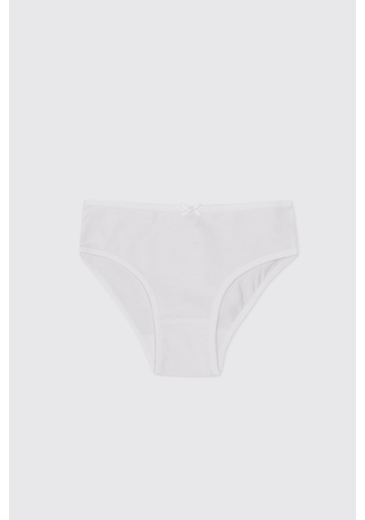 Panço Kız Çocuk Beyaz 3'lü Slip Set 2602gk14005