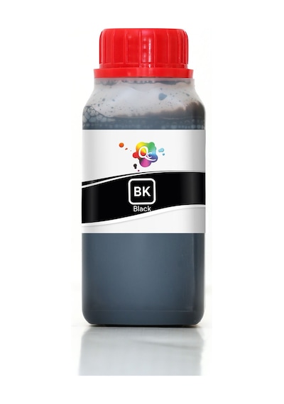 QC HP Officejet Pro 9015e Uyumlu Yazıcı Mürekkebi 250ml BK Black Siyah Pigment