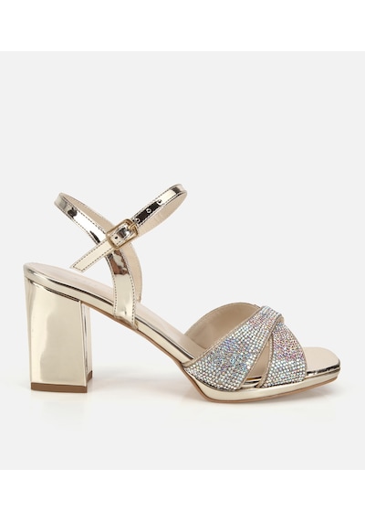 Hotiç Kadın Rugan Gold Taş Detaylı Bilekte Topuklu Sandalet 01sah321040a540 01sah321040a540 Gold Hotiç Kadın Rugan Gold Taş Detaylı Bilekte Topuklu Sandalet 01sah321040a540 01sah321040a540 Gold