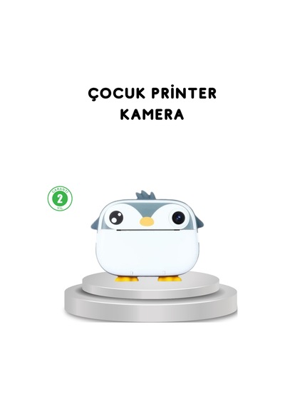 Çocuk Fotoğraf Makinesi Termal Baskılı Anında Çıktı Hd Video Kayıtlı