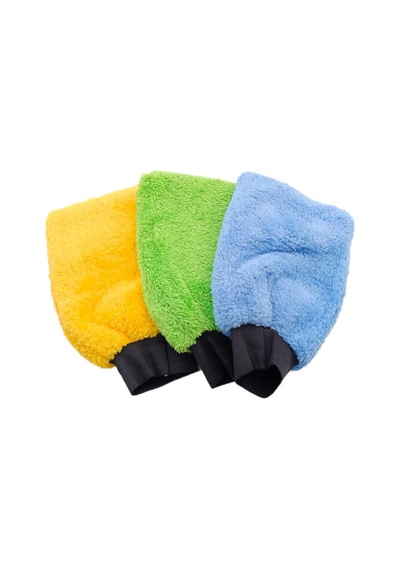 Alpars Mikrofiber Oto Yıkama Parlatma Eldiveni 3 Adet