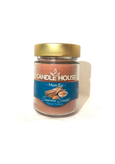 Tarçın Kokulu Kavanoz Mum (450Gr)