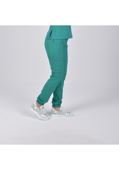 Ameliyathane Yeşili Likralı Jogger Alt Üst Takım