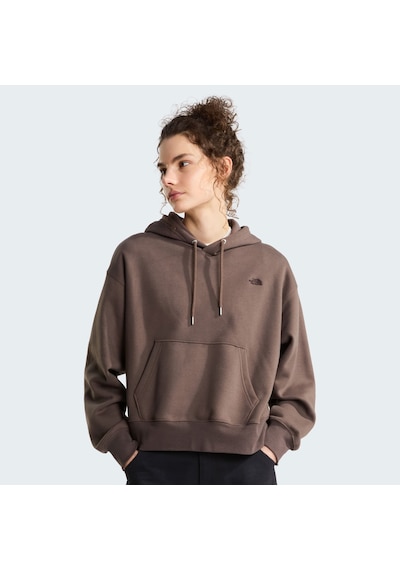 The North Face W Tnf Essentıal Sımple Dome Boxy Os Hood Kadın Sweatshirt Nf0a8hbx1oı1 Kahverengi