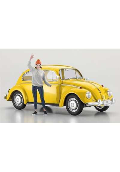 Hasegawa Sp620 52420 1/24 Ölçek, Volkswagen Beetle Type 1 1967 Ve Kız Figürü, Otomobil Plastik Model Kiti