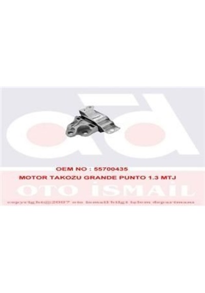 BODUROĞLU 5520 MOTOR TAKOZU GRANDE PUNTO 1.3 MJTD 90 HP