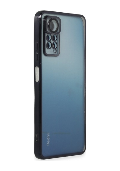Note 11 Pro Kılıf Razer Lensli Silikon - Siyah