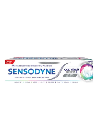 Sensodyne Çok Yönlü Koruma Gelişmiş Beyazlık 75 Ml 5 Adet