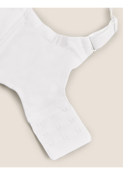 Marks & Spencer Balensiz Toparlayıcı Pamuklu Sütyen T33008000 Beyaz