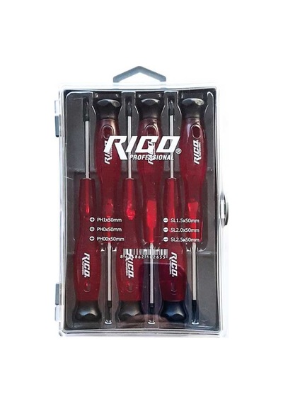 Rico 6 Parça Kraft Klasik Saatçi Küçük Tornavida Seti 013-KK1969
