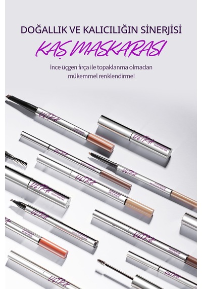 Missha Ultra Powerproof Brow Mascara Light Brown