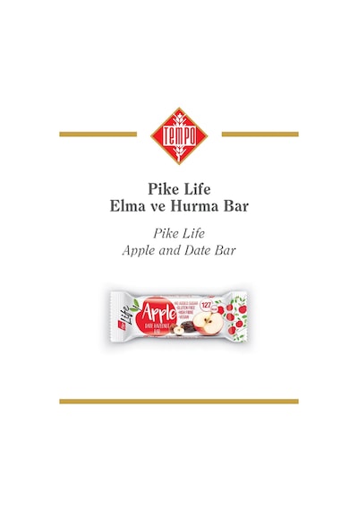 Elma Hurma Fındık Bar 30 G X 12 Adet