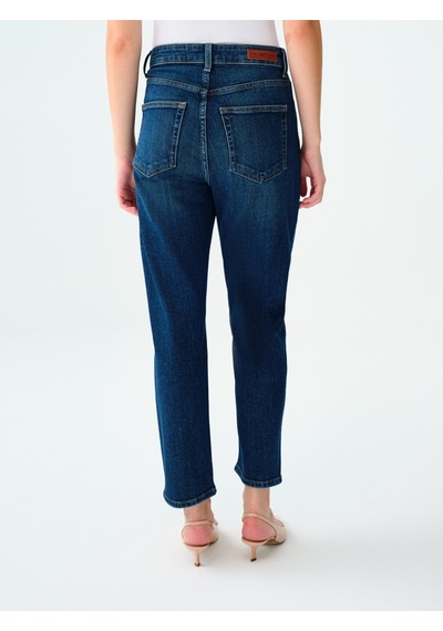 Comfort Straight Comfort Fit Kadın Pantolon Denim