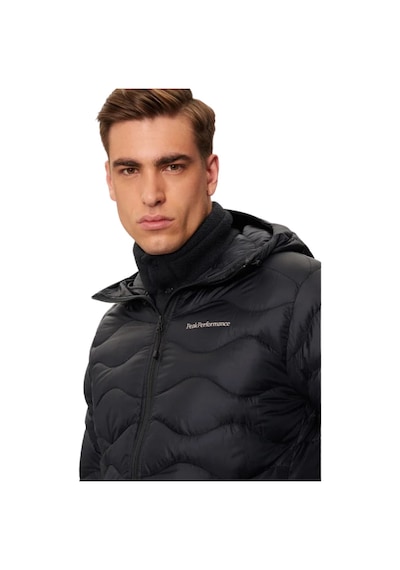 Peak Performance Peak Performance Helium Down Hood Jacket Erkek Siyah Outdoor Ceketi 001 Siyah
