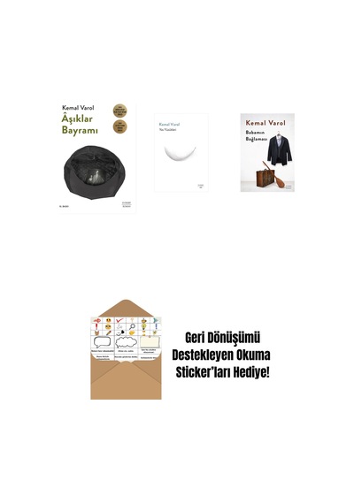Âşıklar Bayramı + Yas Yüzükleri + Babamın Bağlaması Ciltli + Okuma Sticker'ları