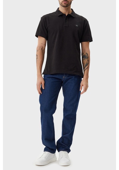 Calvin Klein Erkek Polo Yaka T Shirt J30j327040 Beh Siyah Siyah