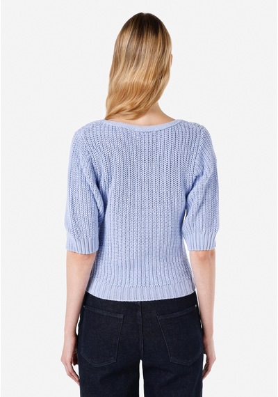 Colin's Colins Slim Fit Derin Bisiklet Yaka Mor Kadın Kazak Cl1067361 Lavender Lavanta