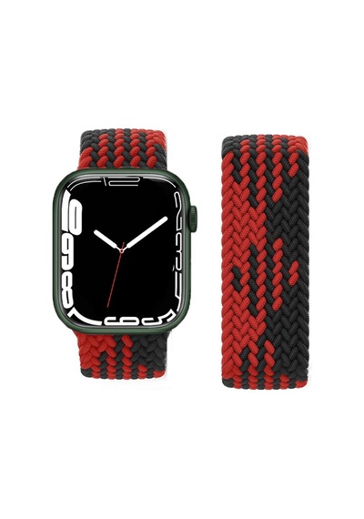 Apple Uyumlu  Watch  38mm 40mm 41mm Kordon Medium Örgü Solo Loop Kordon 32 147mm 1/2/3/4/5/6/se/7/8