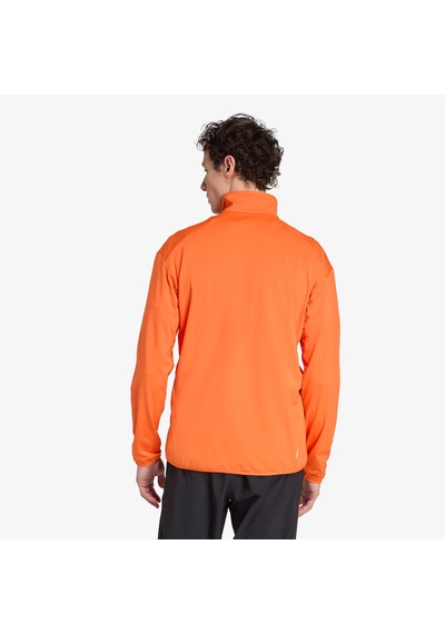 Adidas Terrex Multi Climawarm Half Zip Tech Üst Erkek Turuncu Yürüyüş Polar Jm0144