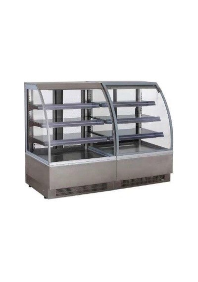 Himaksan Soğuk Pasta Teşhir Dolabı 150 Bombe 150x70x130