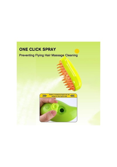 Pet Brush Buharlı Şarjlı Kedi Köpek Yıkama Aparatı